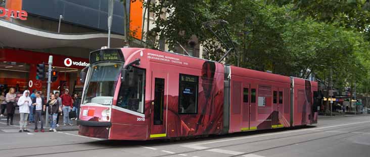 Yarra Trams Combino 3510 Hilfiger Hamilton